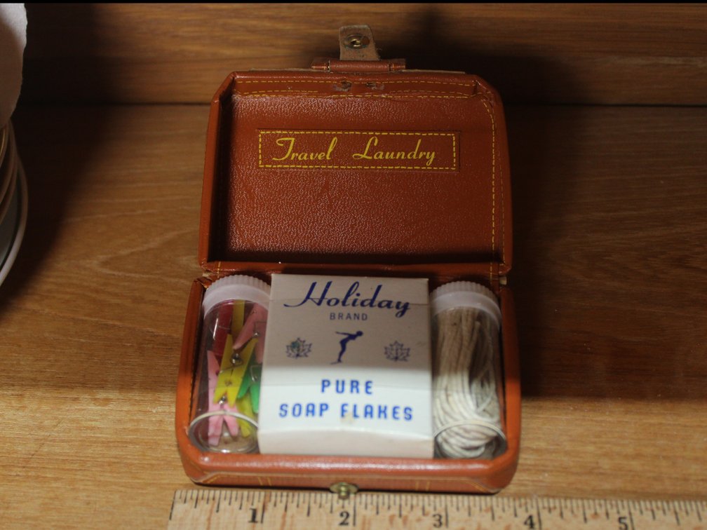 Travel Laundry, Holiday Brand Pure Soap Flakes, Handmade In Canada
