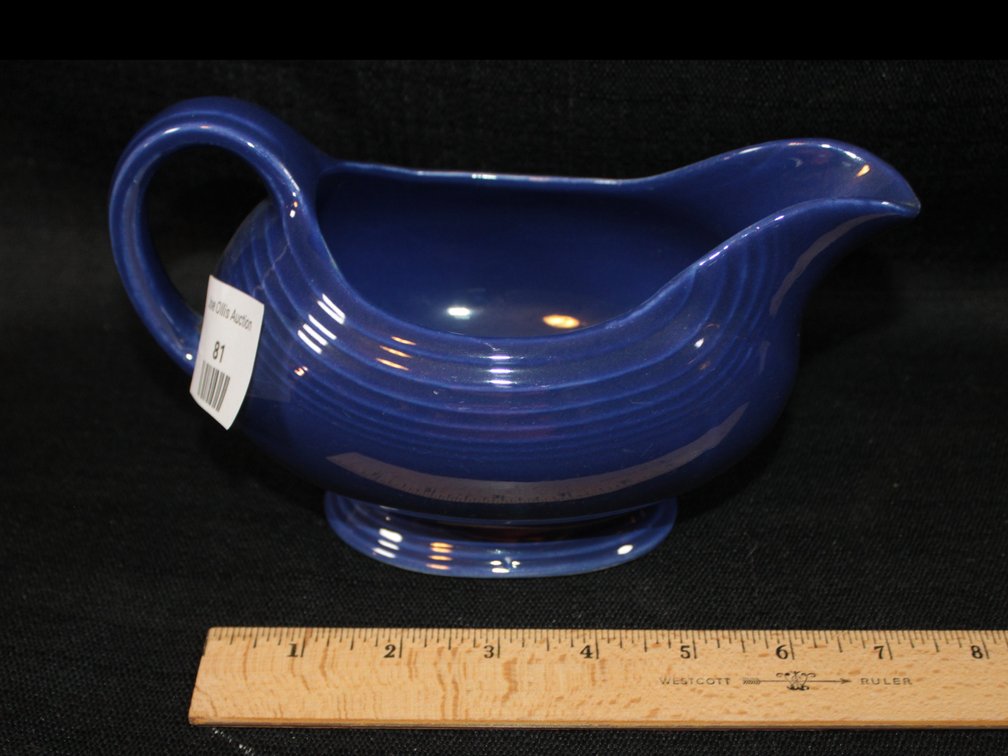 Fiesta Gravy Boat Navy Blue