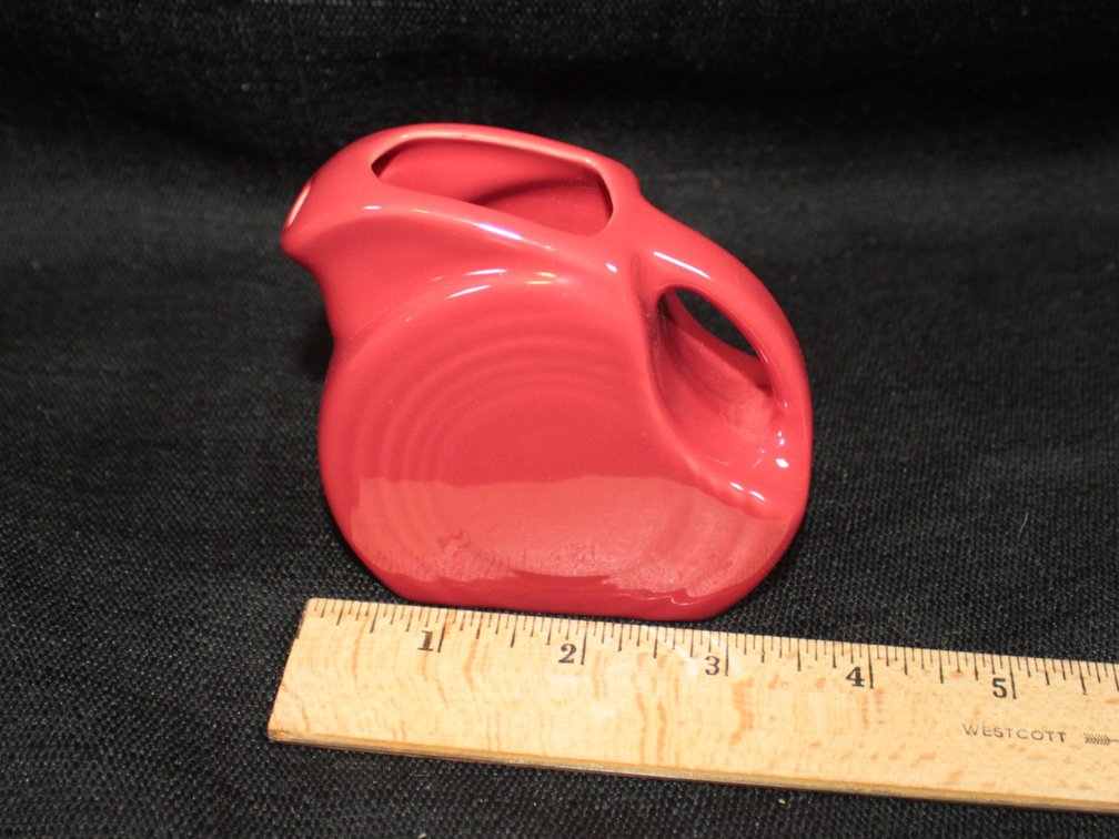 Fiesta Mini Disc Pitcher Red