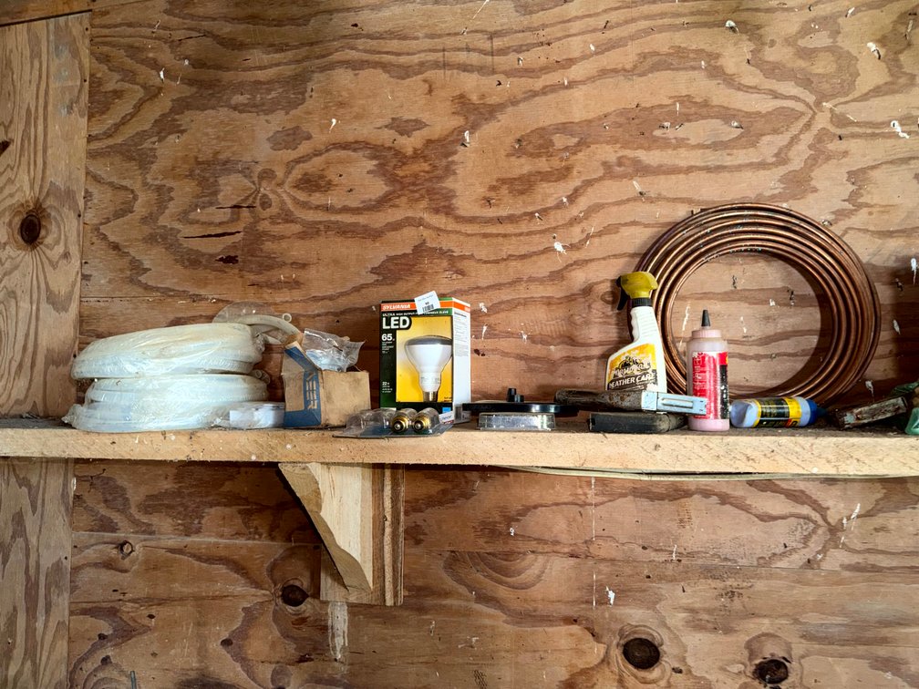 Sprayer Hose, Copper Line, Twine, Electric Motor and More
