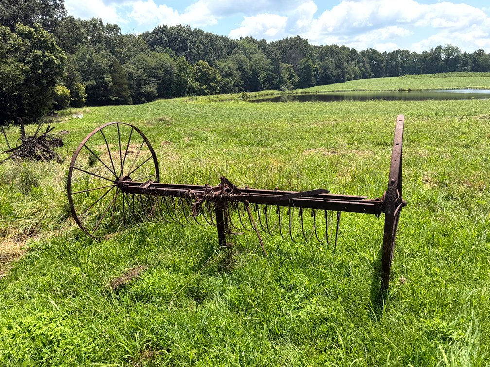 Antique Dump Rake