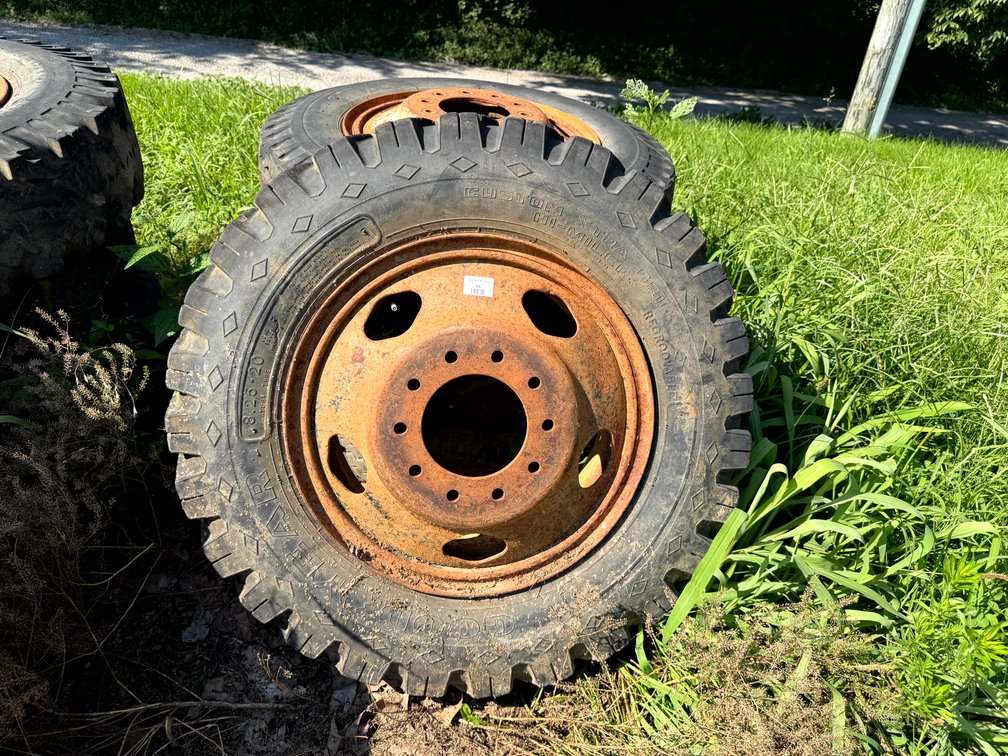 4 8.25-20 Tires