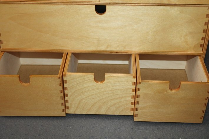 Image for Wooden Organizer Measures 16.5 x 7.5 x 12