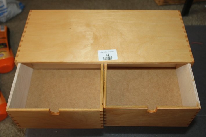 Image for Wooden Organizer Measures 16.5 x 7.5 x 12