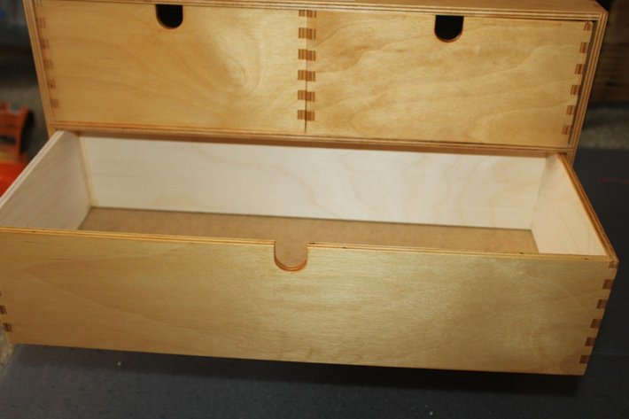 Image for Wooden Organizer Measures 16.5 x 7.5 x 12