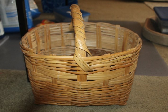 Image for Wicker Baskets, Wooden Tote, and More