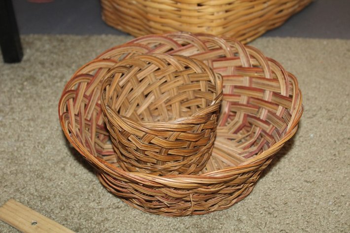 Image for Wicker Baskets, Wooden Tote, and More