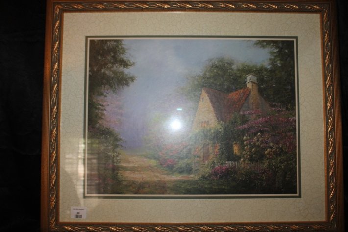 Image for Cottage Print Measures 34 x 28
