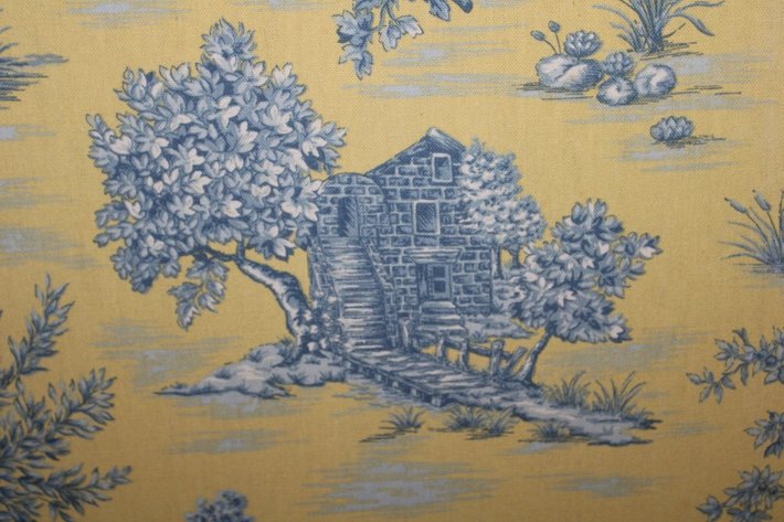 Image for Textured Print on Canvas and a Fabric Print
