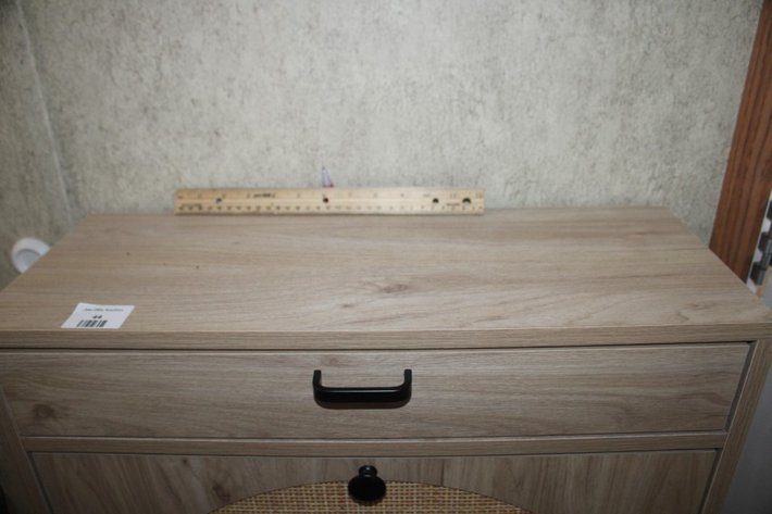 Image for Shoe Organizer Cabinet with Shoes and Glasses Measures 23 x 9 x 41