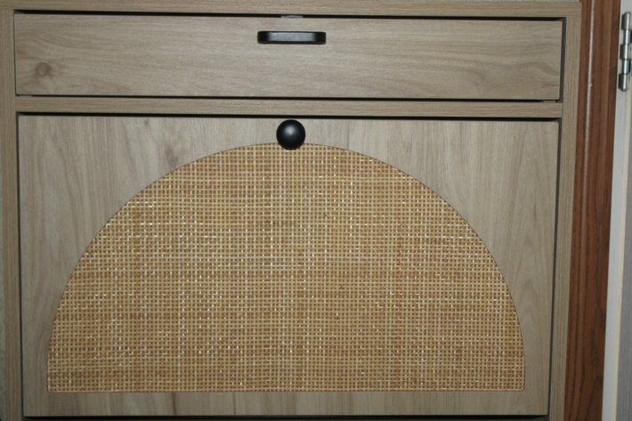 Image for Shoe Organizer Cabinet with Shoes and Glasses Measures 23 x 9 x 41