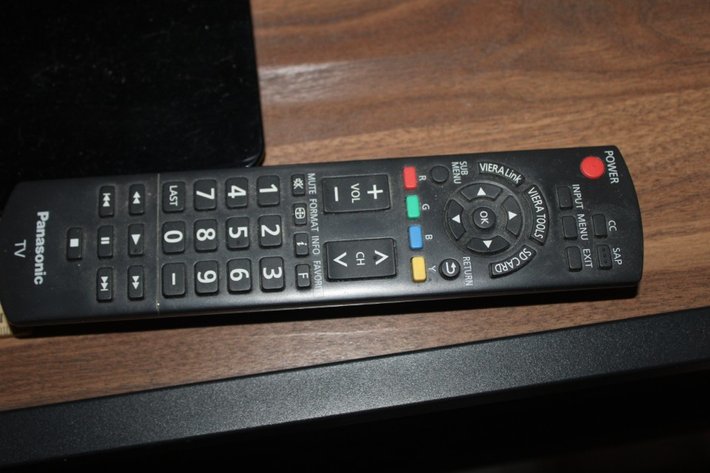 Image for Panasonic 42 Inch TV with Cord and Remote
