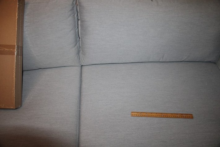 Image for Sofa with Extra Cover Measures 80 x 34 x 30