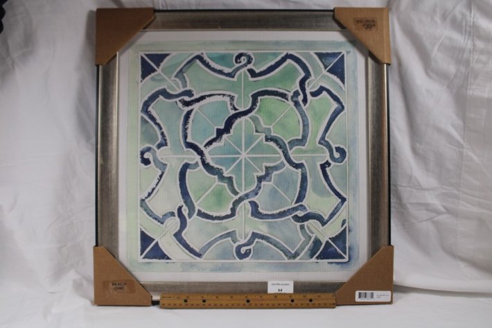 Image for Framed Print Measures 20 x 20