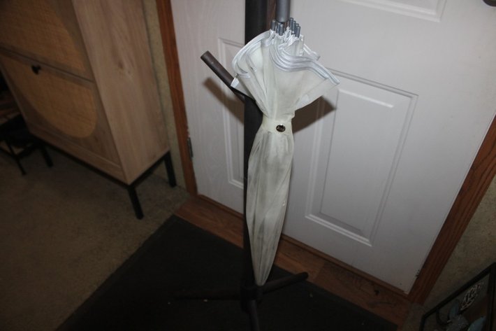 Image for 6 Foot Hall Tree and an Umbrella