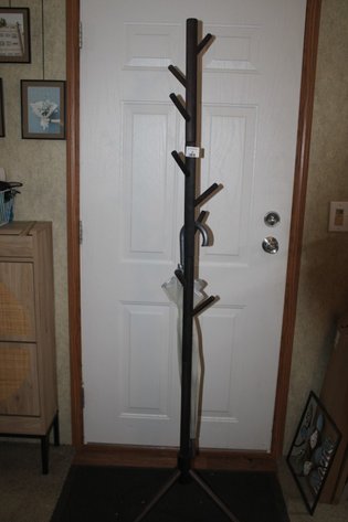 Image for 6 Foot Hall Tree and an Umbrella