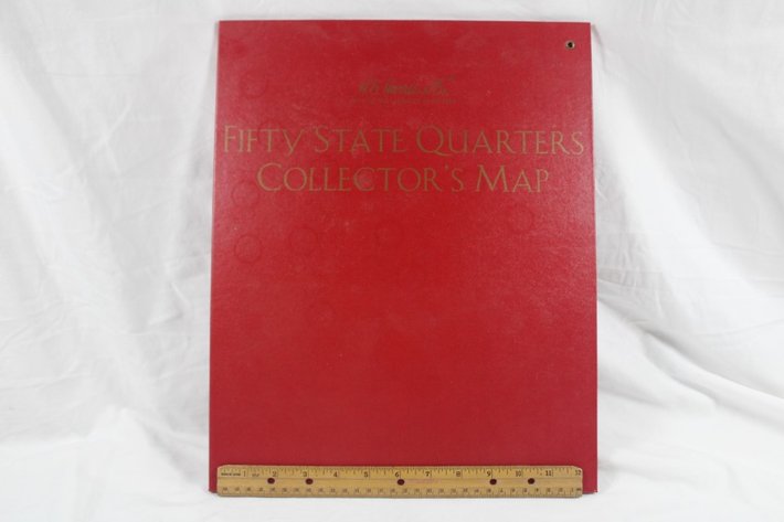 Image for 50 State Quarter Collector's Map Seems to Be Complete, No Guarantees on Doubles
