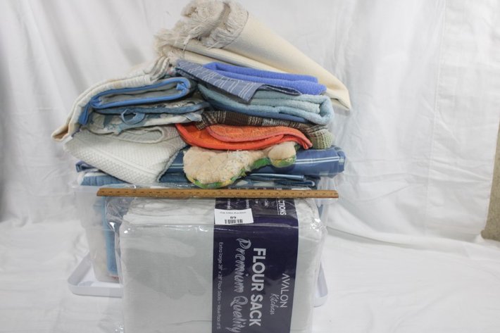 Image for Tablecloths, Hand Towels, Hot Pads, Flour Sack, Etc...
