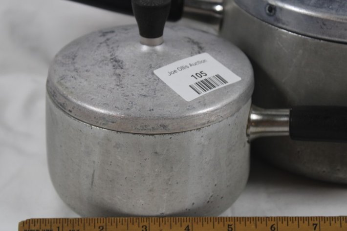 Image for Two Wear-Ever Aluminum Inner Clad Sauce Pots