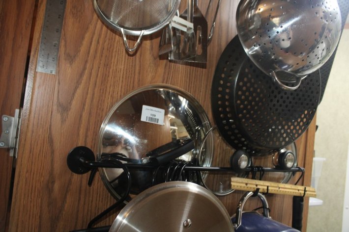 Image for Pots, Pans, Utensils and Hanging Racks