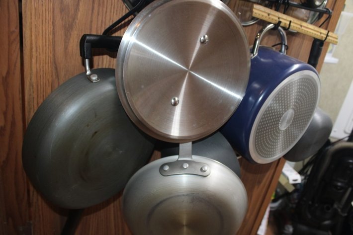 Image for Pots, Pans, Utensils and Hanging Racks