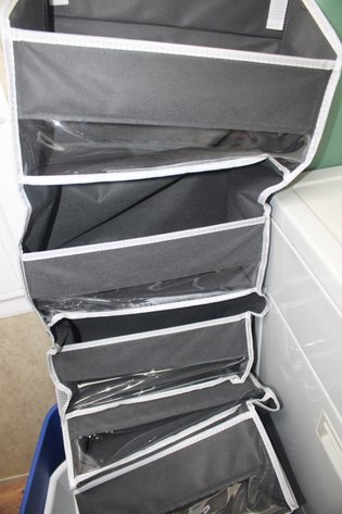 Image for Over the Door Organizer, Water Bottles and Trash Cans