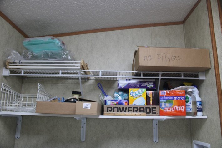 Image for Organizers, Drying Rack, Cleaning Supplies, Iron, Ironing Board and More