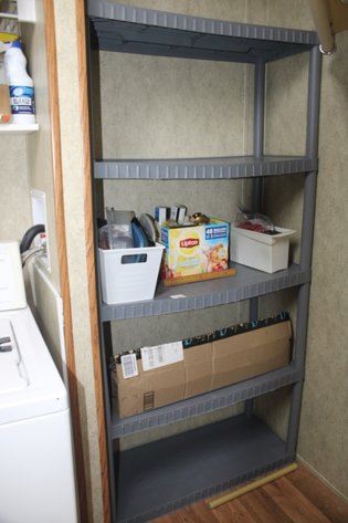 Image for Plastic Organizer Shelf with Contents Measures 35 x 14 x 69