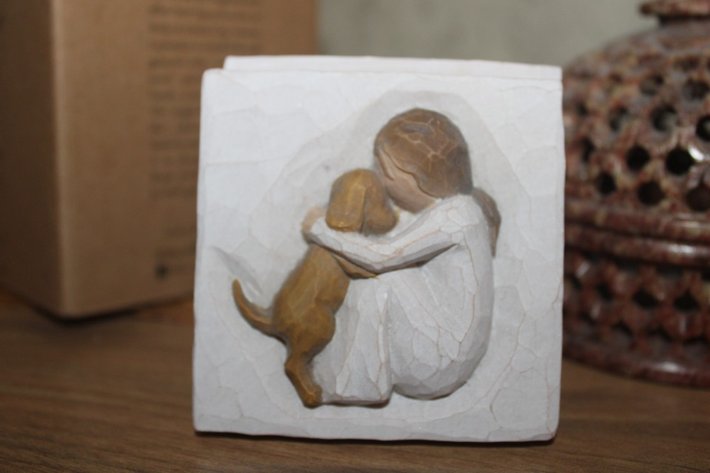 Image for Willow Tree Keepsake Box, Soapstone Incense Burner, and a Table Lamp