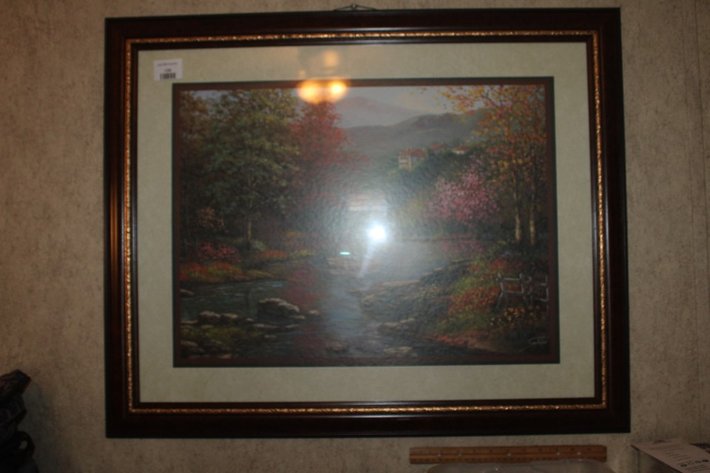Image for Framed Print Measures 32 x 26