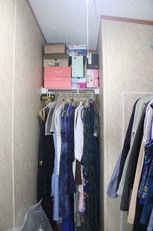 Image for Hanging Clothes and Empty Shoe Boxes