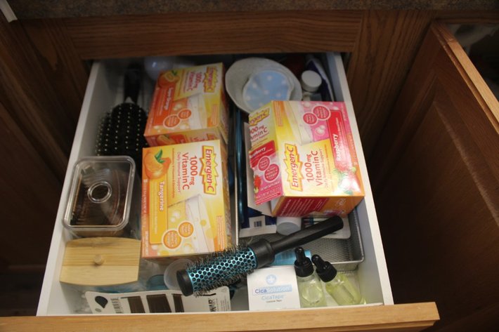 Image for Contents of Under Sink Cabinets and Drawers to Include Personal Care Items, Cleaning Supplies, Etc...