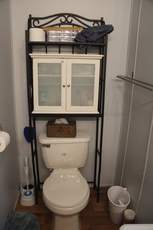 Image for Over the Toilet Shelf, Cabinet and More