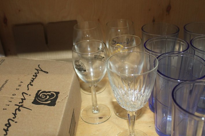 Image for Various Glasses and Dishes