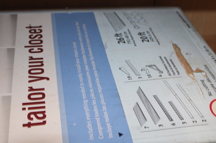 Image for Rubbermaid Custom Closet Kit