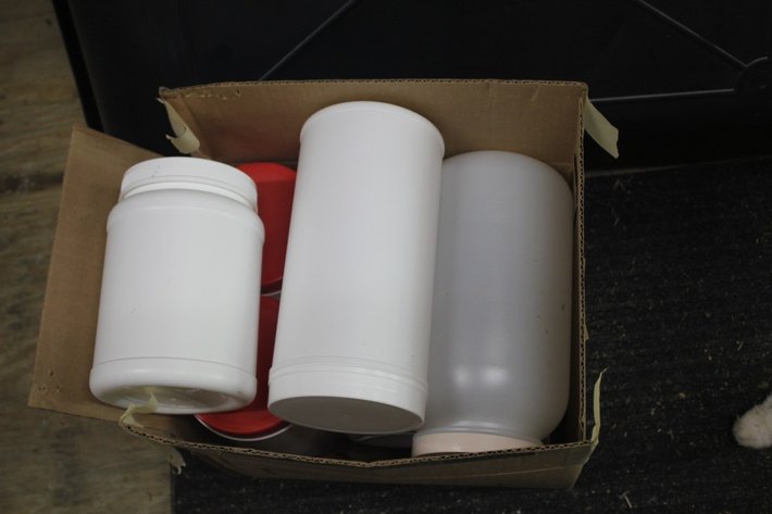 Image for Empty Totes, Organizers, Plastic Kitchenware, Etc....