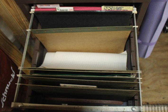 Image for Two Drawer Metal File Cabinet, Unlocked No Key, Measures 15 x 23 x 30