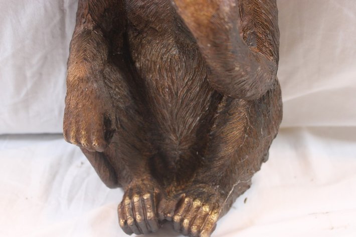 Image for 14 Inch Plastic Bronze Monkey