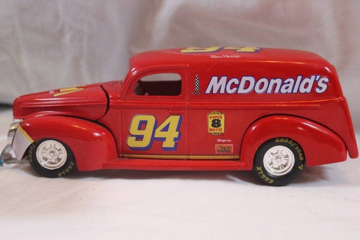 Image for Four 1:24 Scale Diecast Cars, Three Winner's Circle Coupes, and a Ertl 1917 Touring Car