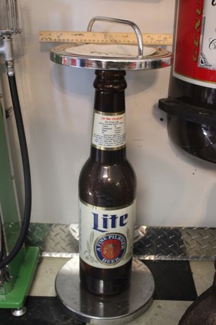 Image for 29 Inch Miller Lite Ashtray Stand