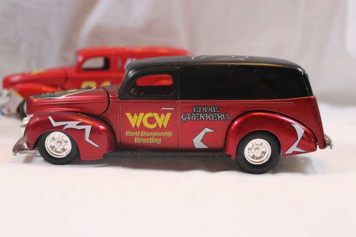 Image for Four 1:24 Scale Diecast Cars, Three Winner's Circle Coupes, and a Ertl 1917 Touring Car