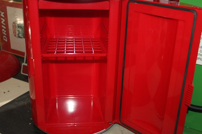 Image for Coca-Cola Electric Refrigerator, Hot or Cold, AC or DC, Missing the Cords