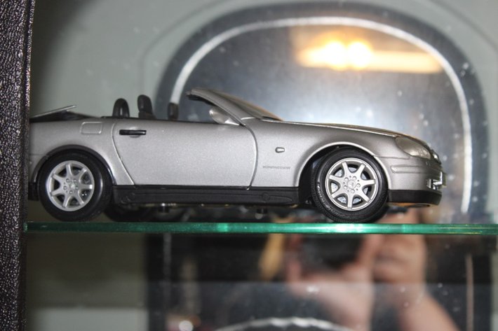 Image for Five 1:18 Scale Cars: Maisto 1996 Mercedes-Benz SLK 230, Maisto Chrysler Pronto Cruiser, BMW X5, Maisto BMW 850i, and Maisto 1999 Mustang GT