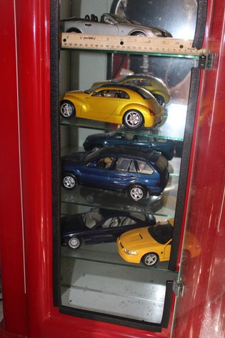 Image for Five 1:18 Scale Cars: Maisto 1996 Mercedes-Benz SLK 230, Maisto Chrysler Pronto Cruiser, BMW X5, Maisto BMW 850i, and Maisto 1999 Mustang GT