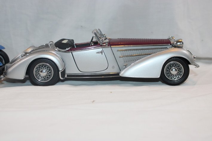 Image for Two 1:24 Scale Gearbox Cars, 1935 Porsche, 1932 Alfa Romeo 2300 Spider