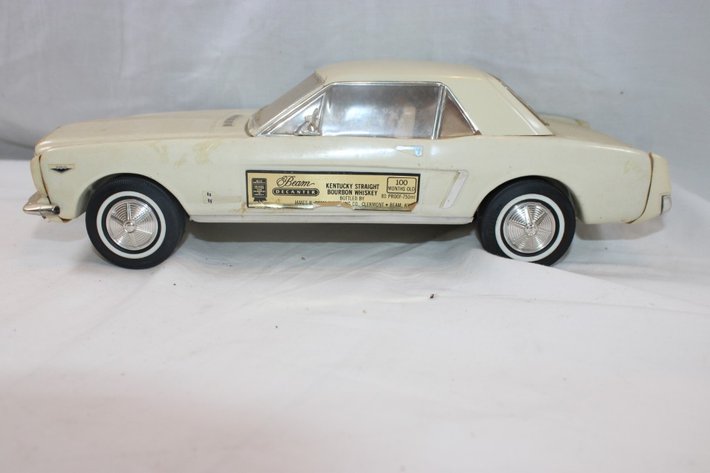 Image for 2 Mustang Jim Beam Decanters