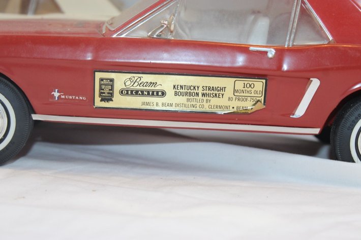 Image for 2 Mustang Jim Beam Decanters
