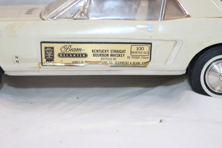 Image for 2 Mustang Jim Beam Decanters