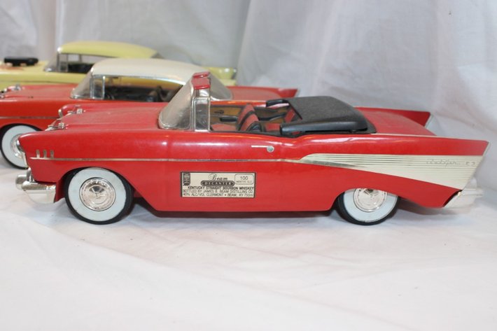 Image for 4 1957 Chevy Jim Beam Decanters
