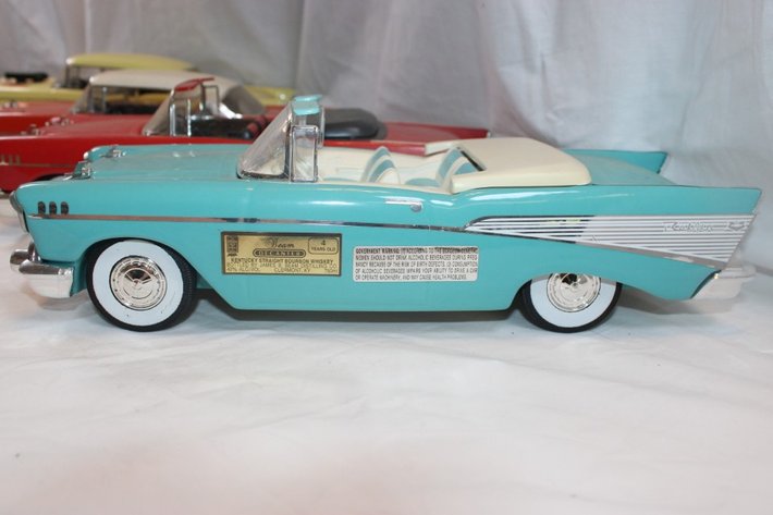 Image for 4 1957 Chevy Jim Beam Decanters